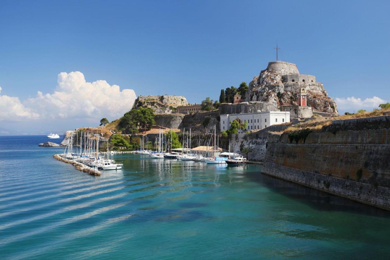 Spiros Corfu Apartment Kanálion المظهر الخارجي الصورة
