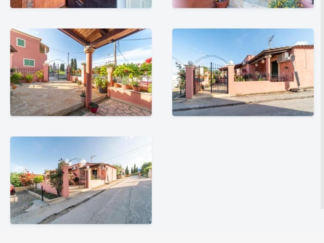 Spiros Corfu Apartment Kanálion الغرفة الصورة
